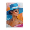 Obraz na płótnie kobieta w kapeluszu