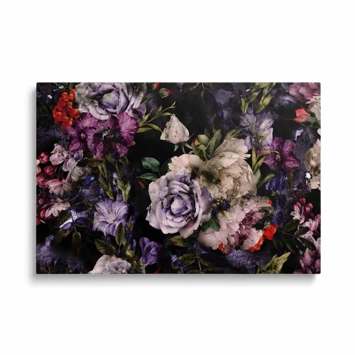 obraz-szklo-kwiecisty-raj-na-ciemnym-tle-przod.webp