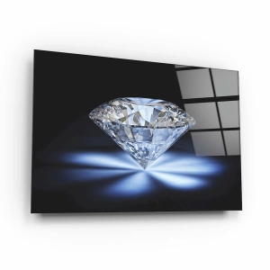 Obraz na szkle akrylowym - Oszlifowany diament