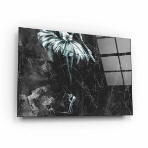 Obraz na szkle akrylowym - Baletnica z marmuru