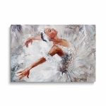 Obraz na szkle - Śnieżna baletnica