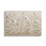 Obraz na szkle - Bociany w locie