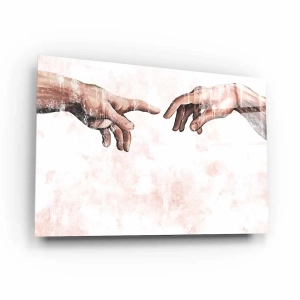 Obraz na szkle akrylowym - Dotyk