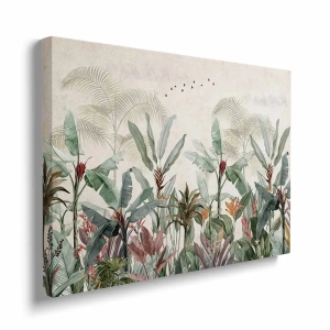 Obraz na płótnie - Egzotyczny pejzaż - Roślinność dżungli