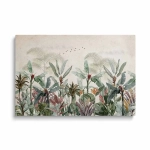 Obraz na szkle - Egzotyczny pejzaż - Roślinność dżungli