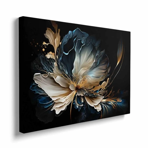 Obraz na płótnie baśniowy kwiat bokiem