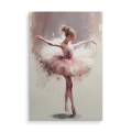 Obraz na płótnie mała baletnica przód