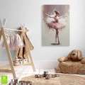 Obraz na płótnie mała baletnica wnętrze