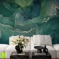 fototapeta-zielone-abstrakcyjne-fale-wnetrze12.webp