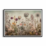 Plakat - Dzika łąka i roślinność