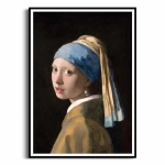 Plakat - Dziewczyna z perłą - Johannes Vermeer 