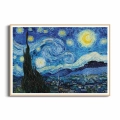 Plakat Vincent Van Gogh Gwiaździsta noc reprodukcja drewniana ramka
