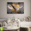 obraz-na-plotnie-phoenix-lecacy-nad-zlotym-ksiezycem-wnetrze.webp