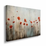 Obraz na płótnie - Czerwone maki