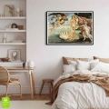 Plakat Narodziny Wenus Sandro Botticelli reprodukcja w sypialni