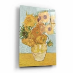 Obraz na szkle akrylowym - Vincent Van Gogh - Słoneczniki