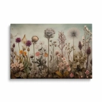 Obraz na szkle - Dzika łąka i roślinność