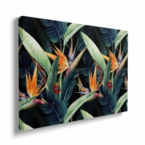 Obraz na płótnie - Płomienne kwiaty rajskiej Strelicji
