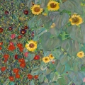 obraz-na-plotnie-gustav-klimt-wiejski-ogrod-ze-slonecznikami-fragment.webp