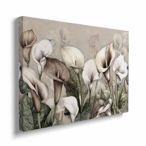 obraz-na-plotnie-subtelne-kwiaty-lilii-calla-bok.webp