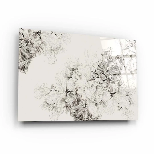 obraz-na-szkle-akrylowym-szkic-kwiatowej-kompozycji-3-d-na-jasnym tle-bok.webp
