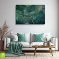 obraz-na-plotnie-zielone-abstrakcyjne-fale-wnetrze.webp
