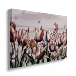 Obraz na płótnie - Wiosenne czerwone tulipany