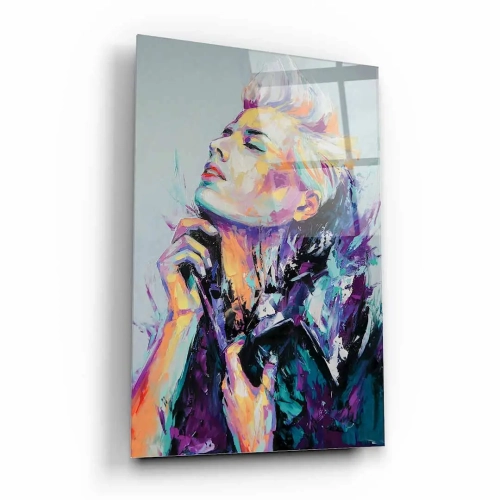 obraz-na-szkle-akrylowym-kolorowa-kobieta-bok.webp
