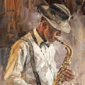 obraz-na-szkle-akrylowym-saksofonista-fragment.webp